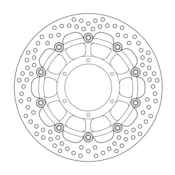 HALO FRONT DISC HORNET 600
