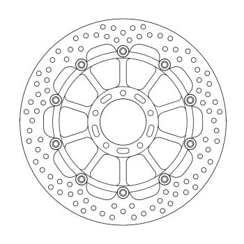 HALO FRONT DISC DUCATI