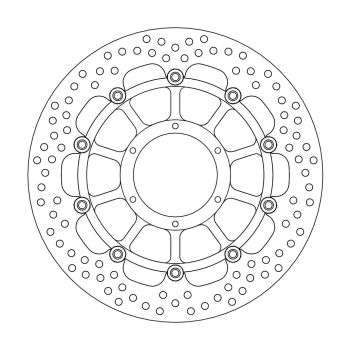 HALO FRONT DISC HONDA