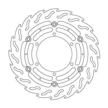 FLAME LEFT FRONT DISC BMW