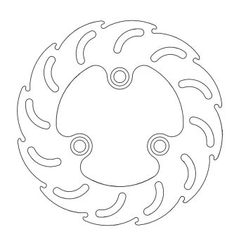 MM FLAME DISC PEUGEOT