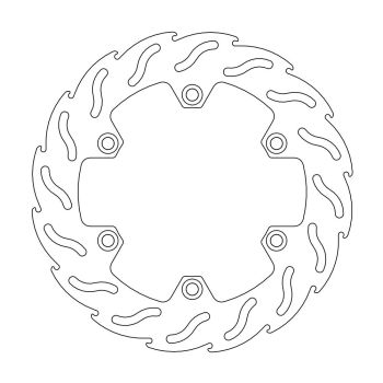 FLAME LEFT FR DISC HONDA