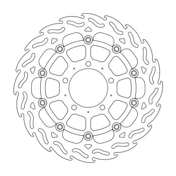 FLAME RIGHT DISC KAWASAKI
