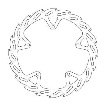 FLAME FRONT DISC YAMAHA