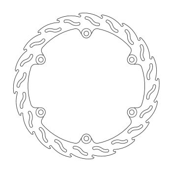 FLAME DISC FRONT FIX