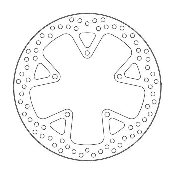 HALO DISC FRONT FIX LEFT