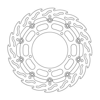 FLAME DISC FRONT FLOAT LE
