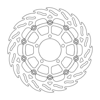 FLAME DISC FRONT FLOAT RI