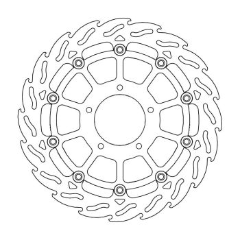 FLAME DISC FRONT FLOAT LE