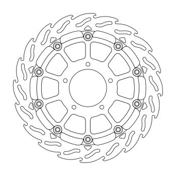 FLAME DISC FRONT FLOAT LE