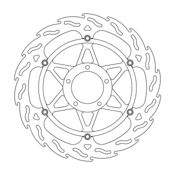 FLAME DISC FRONT FLOAT RI