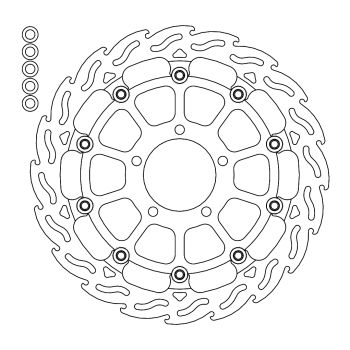BRAKE ROTOR FLAME