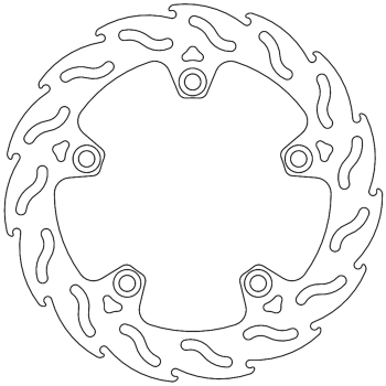 BRAKE ROTOR FLAME
