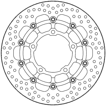 BRAKE DISC FRONT HALO R
