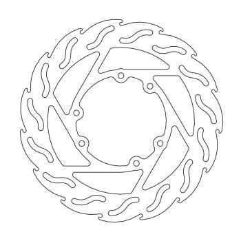 MOTO M. FRT FLAME YAMA/TM