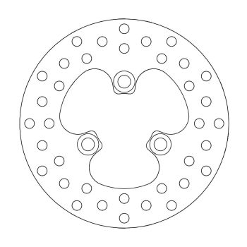 FRONT DISC ROUND SUZUKI