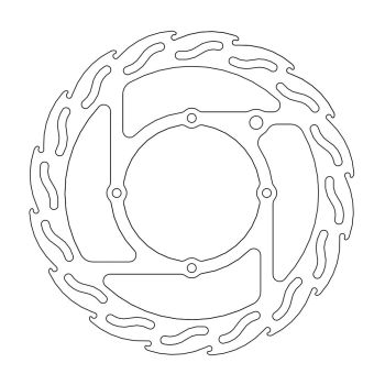 FLAME DISC FRONT FIX
