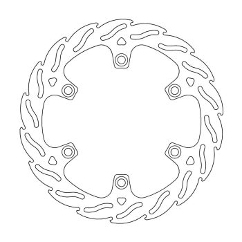 BRAKE DISC FLAME FIXED