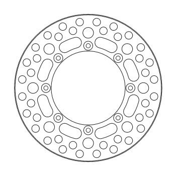 BRAKE DISC VINT REAR
