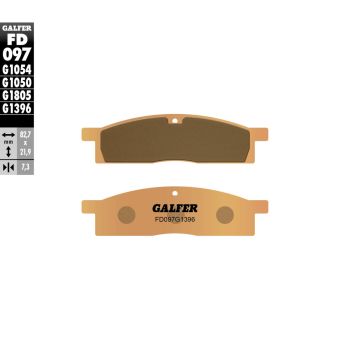 BRAKE PAD STREET SINTER