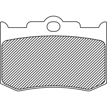 BRAKE PAD-DRAG ORGANIC