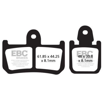 BRAKE PAD ORGANIC STREET
