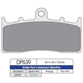 BRAKE PADS SINT DP DP639