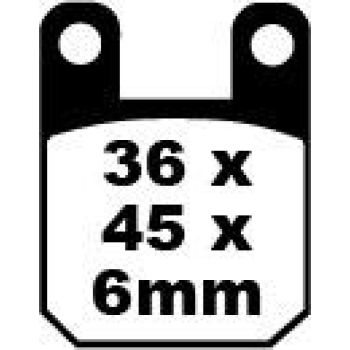 BRAKE PAD EBC FA115HH