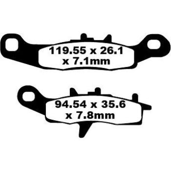 BRAKE PAD EBC FA349R