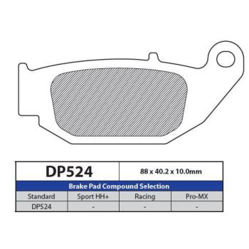 BRAKE PAD HONDA DP524