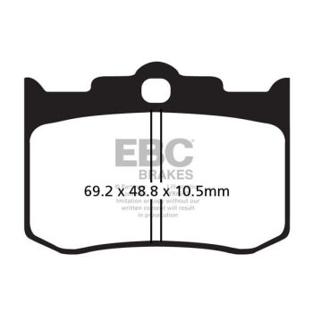 BRAKE PAD SINTER ROAD