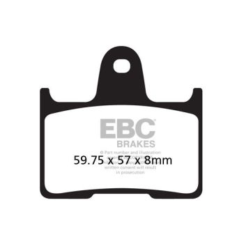 BRAKE PAD SEMI-SINTER TOURING