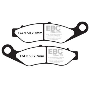 BRAKE PAD SEMI-SINTER TOURING