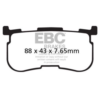 BRAKE PAD SEMI-SINTER TOURING