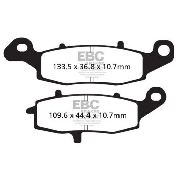 BRAKE PAD SEMI-SINTER TOURING
