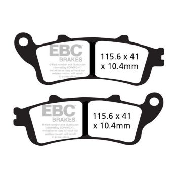 BRAKE PAD SEMI-SINTER TOURING