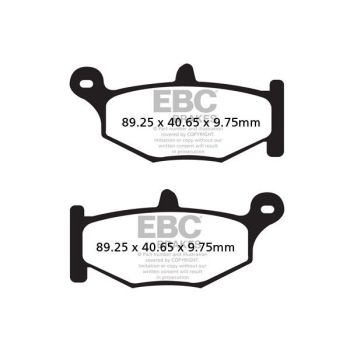 BRAKE PAD SEMI-SINTER TOURING