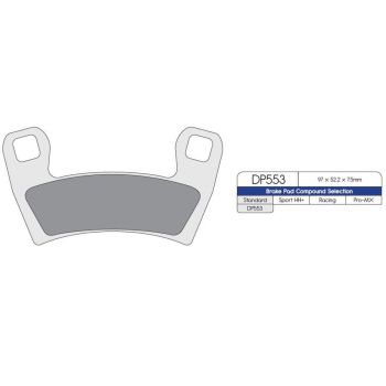BRAKE PADS SINT DP DP553