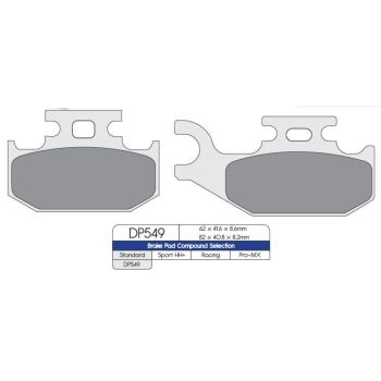 BRAKE PADS SINT DP DP549