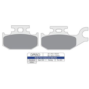 BRAKE PADS SINT DP DP550