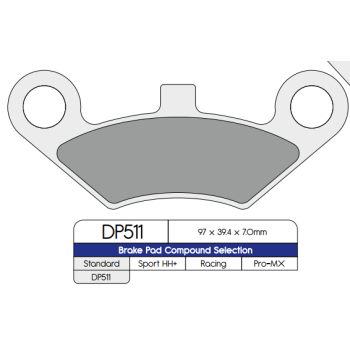 BRAKE PAD SINTER