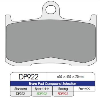 BRAKE PAD SINTER