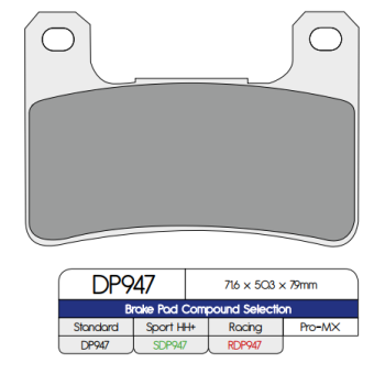 BRAKE PAD SINTER