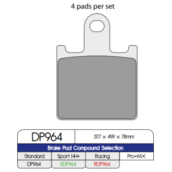 BRAKE PAD SINTER