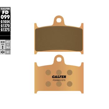 BRAKE PAD STREET SINTER