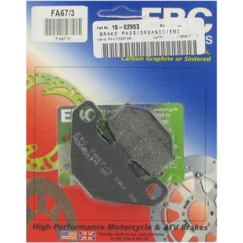 BRAKE PAD EBC FA67/3