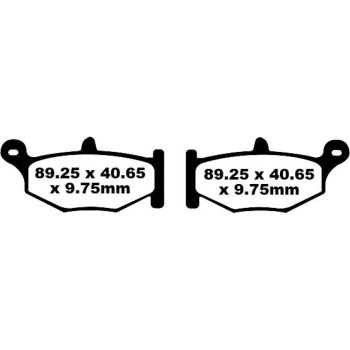 BRAKE PAD EBC FA419