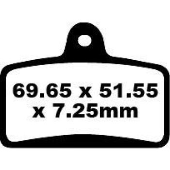 BRAKE PAD EBC SCOT FA399