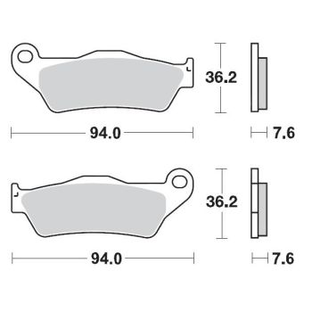BRAKE PAD CERAMIC