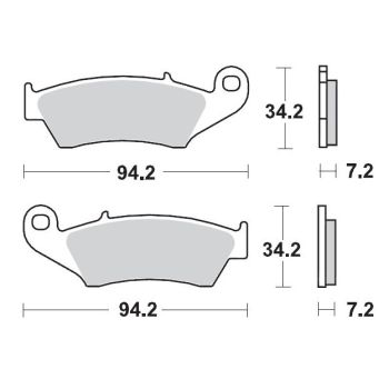BRAKE PAD CERAMIC
